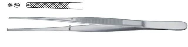 Dissecting forceps Waugh 200 mm with teeth — REF D1UC