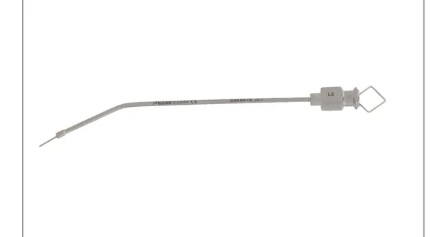 Canule Heparine Diamètre 1.5 mm Embout 2 mm Trachéal Fine - REF 02808P