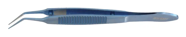 O-light Pince Mc Pherson C. plat 84X1045° Tc Titane — REF OL084