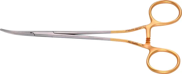 Pince Hémostatique Leriche Ergon 180 mm C. avec Griffes Upline — REF UL35707