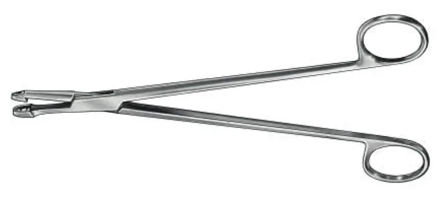 PINCE BIOPSIE GYNECO SCHUBERT Droit BP 210 MM — REF Z455