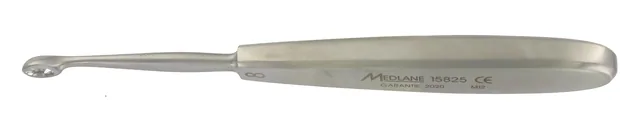 Bone curette Volkmann 20 cm X 8 mm — REF 15826P