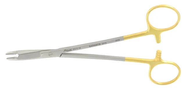 Porte Aiguille Olsen Hegar Ciseaux 170 mm Tungstène - REF 40210P
