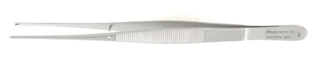 Dissecting forceps Potts Smith 18 cm W / teeth — REF 30701