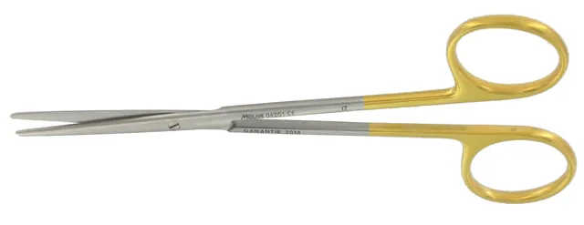 Dissecting scissors Metzenbaum.nelson 23 cm straight Del. tungsten carbide — REF 04207P