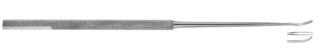 Rugine Yasargil Trachéal Courbe 3.0 X 190 mm - REF 44009