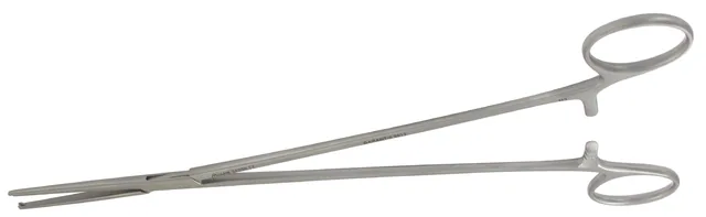 Artery forceps Bengolea 24 cm straight . with teeth — REF 34206P