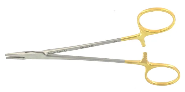 Needle holder Crile Wood 150 mm Tungst Smooth — REF 39715