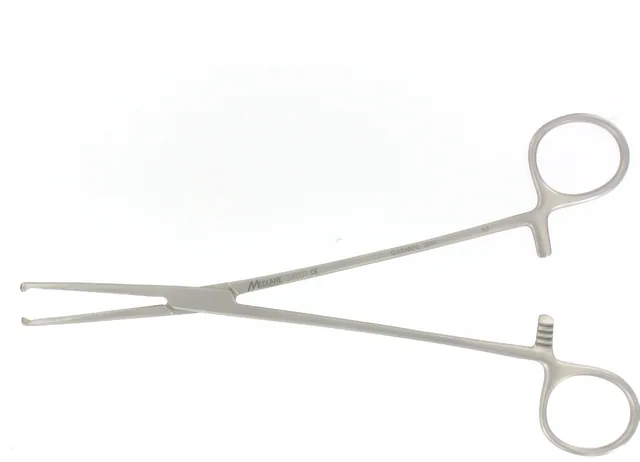 Artery forceps Bengolea 21 cm curved . with teeth — REF 34201P