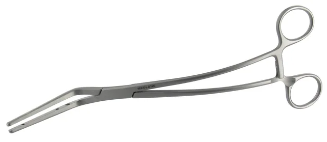 Vascular clamp aortic Fogarty 222X61MM without Silicone insert — REF 10009