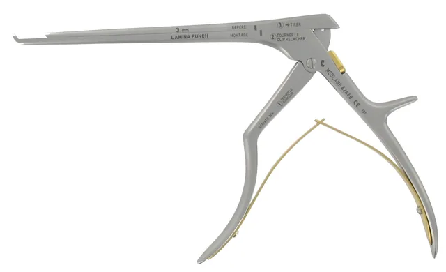 Rongeur Lamina punch Gm 250 X 5 mm 40 ° Ht detachable — REF 42462