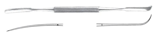 Periostealelevatormaxil. Obweg. D Iss. curved 21.0 — REF 43702