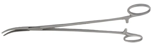 Artery forceps Bengolea 24 cm curved . without teeth — REF 34207F