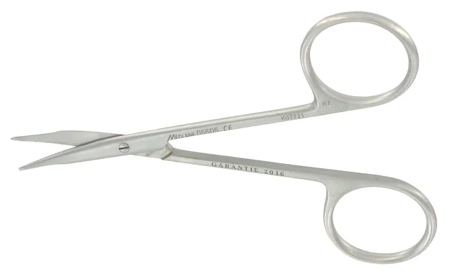 Ciseaux O. R. L. Stevens 110 mm Courbe Mousse - REF 05505P