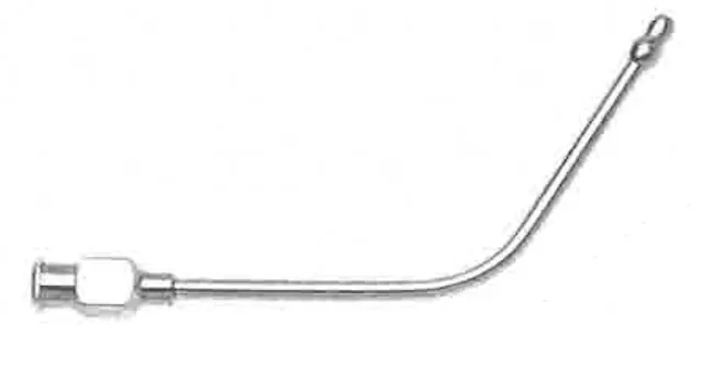 Canule Heparine Diamètre 2.5 mm Embout 4 mm Figure 1 — REF 02805P