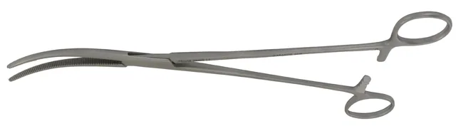 Artery forceps Santy 24 cm curved W /o T — REF 36009P