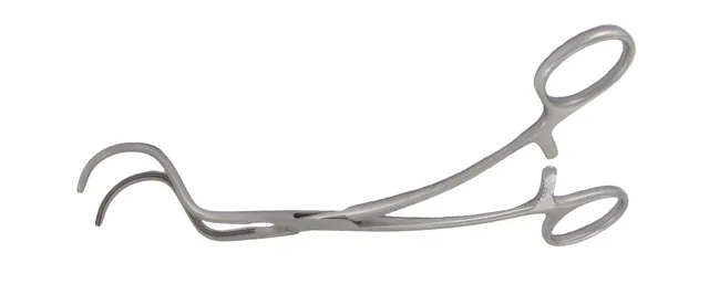 Vascular clamp peripheral. Dale femoro-poplitealcurved 18.5 cm — REF 11603P