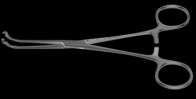 Vascular clamp Carot. Javid for S Hunt D 4 mm 16 C — REF 10601P