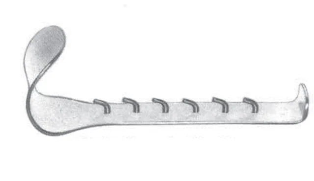 Retractor abdominal Denis Brown Inf. blade 30 X 40 mm — REF 20804