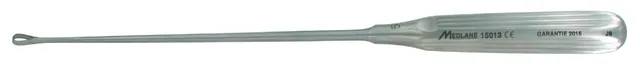 Vaginal curette Sims rigid sharp 28 0 X 3 mm — REF K769