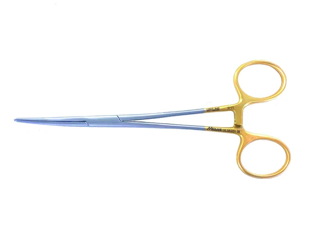 Pince Hémostatique Kelly 160 mm C. sans Griffes Upline - REF UL35201
