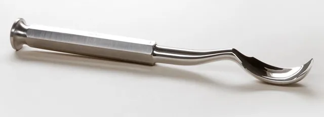 Gall stainless curette Desjardins blunt 26 X 0.8 cm — REF 14602