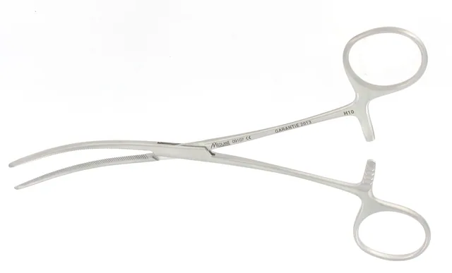 Intestinal clamp Doyen 18 cm curved Ed — REF 09107P