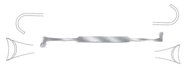 Retractor D/e Rose 12X14 mm 13 cm — REF 17707