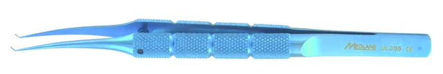 Up-light Pince Titane Cr 120X0.1MM Coudé 1X2GR — REF UL035