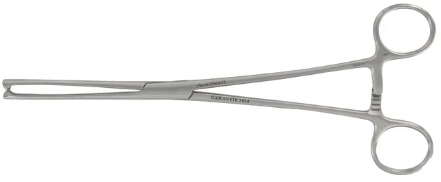 Gynecological forceps Museux 7 mm 24 cm — REF 33604P