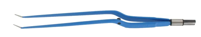 Coagulationforceps bipolar -bissinger- 24 cm bayonet High Sharp 0.3 mm — REF 28758P