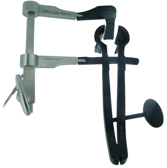 Retractor self-retaining spine Caspar Mld Re tracheal only 812 — REF N636
