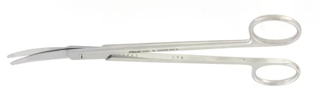Scissors ENT. Boettcher 180 mm curved — REF 05201