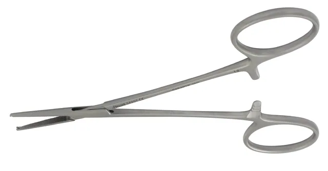 Pince Hémostatique Halstead 120 mm D. avec Griffes — REF 34907P