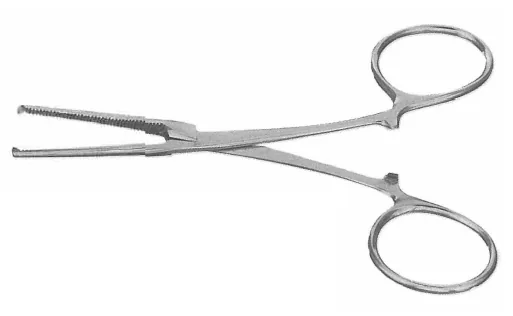 Artery forceps Kocher 14 cm straight W / T. collar Jt — REF 35505