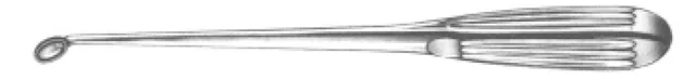 Curette Osseuse Bruns Angulee 230 X 6.1 mm Figure 4 - REF 15618