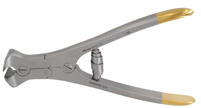 Wire cutting forceps 150 Hrd 1.5 mm/ Soft 2 mm Dbl Bxl — REF 32101