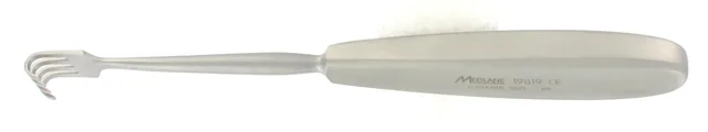 Retractor /handle Volkmann Lrg handle 4 T blunt 22 cm — REF 19819P