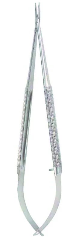 Porte Aiguille micro Castro Corps Rond 210 mm Droit Mors Tungstène 12 X 1,3 X 2,0 mm — REF K338