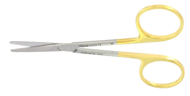 Dissecting scissors Lexer-baby 11.5 cm straight tungsten carbide — REF 04008P