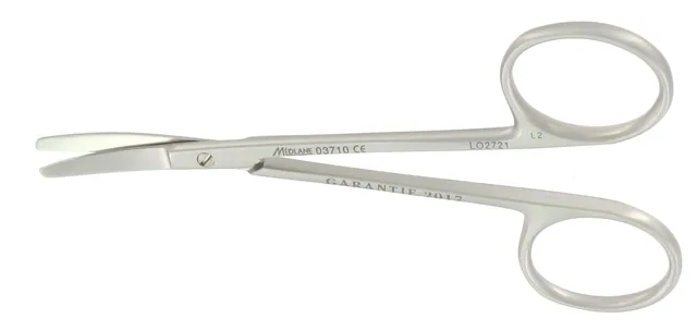 Ciseaux Courants Strabisme 110 mm Courbe — REF 03710P