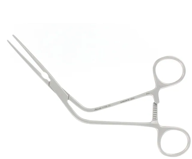 Vascular clamp peripheral. Tibial artery Demos 215X40MM — REF 11706