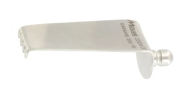 Retractor self-retaining spine Cloward blade only teeth 45 mm — REF 23104