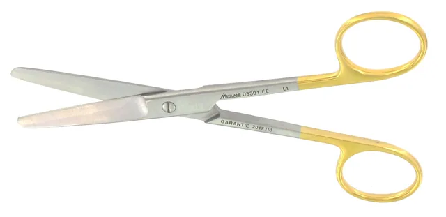 Ciseaux Courants Mousse 145 mm Droit Tungstène — REF 03301P