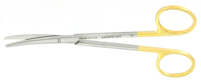 Ciseaux Dissection Metzenbaum nelson 145 mm Courbe Tungstène — REF 04113P