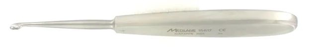 Bone curette Volkmann 17 cm X 4 mm — REF 15817P