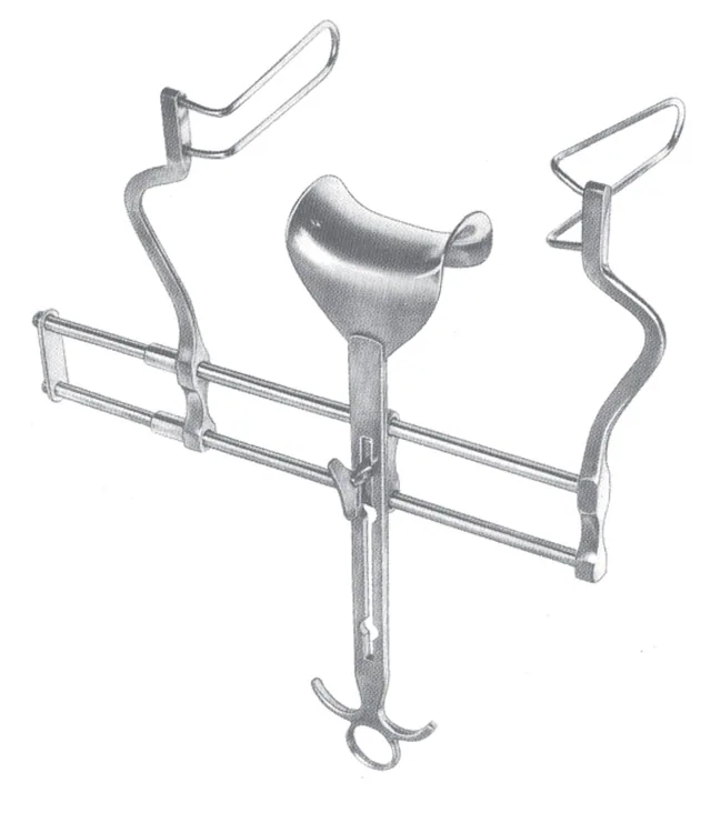 Retractor abdominal Balfour Open.180 Lt. 70M.80X45 — REF 20302