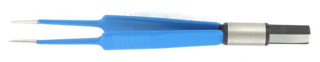 Coagulationforceps Bipolar-bissinger- 11 cm straight blunt 0.6 mm — REF 28710P