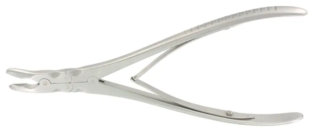 Bone rongeur Dbl Bx Ruskin 2 3 cm 40° curved — REF 32803P