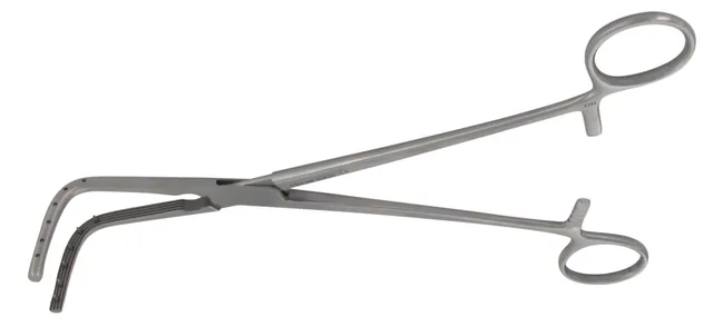 Vascular clamp Pulmon. Sarot 23 cm Pt Right — REF 10405